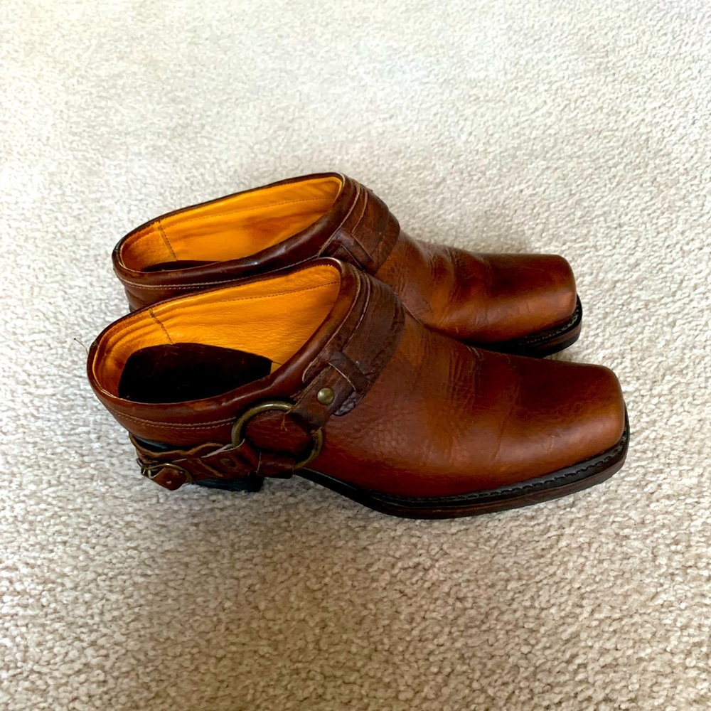 Frye Mule Slip-on Brown Boots Women’s size 9